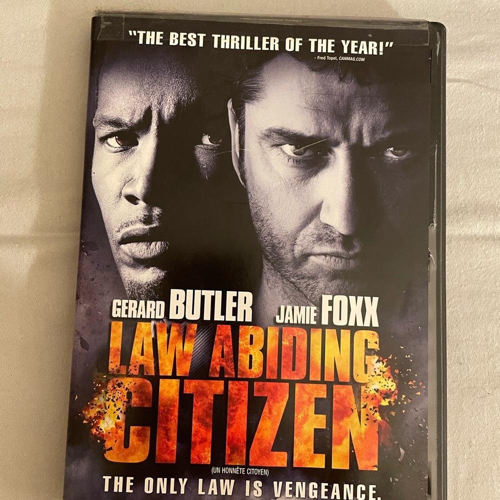Law Abiding Citizen DVD